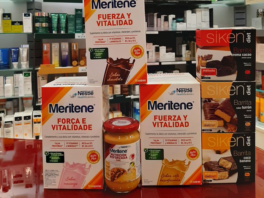 productos de alimentación para adultos de Farmacia Martínez Alija